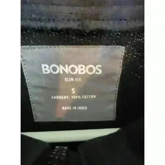 Bonobos Sweater Mens Small Slim Fit Blue 1/4 Zip Pullover Casual Work Office - Picture 2 of 13